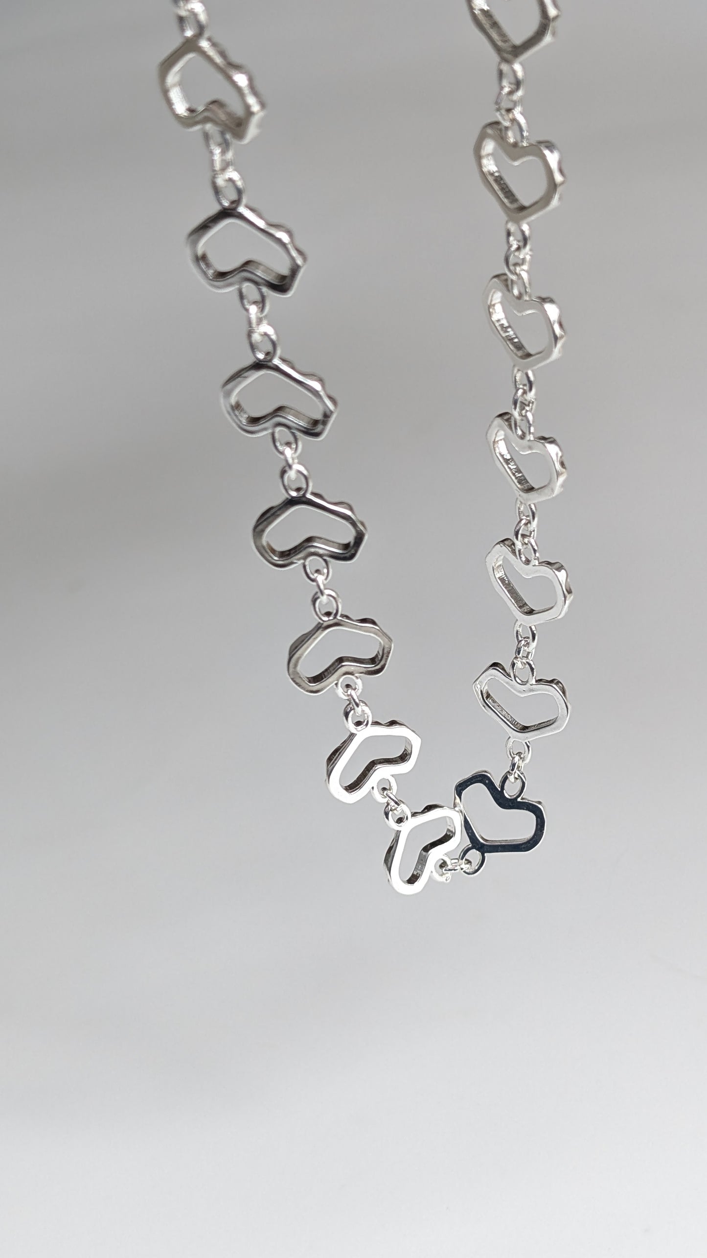 Cadena corazones