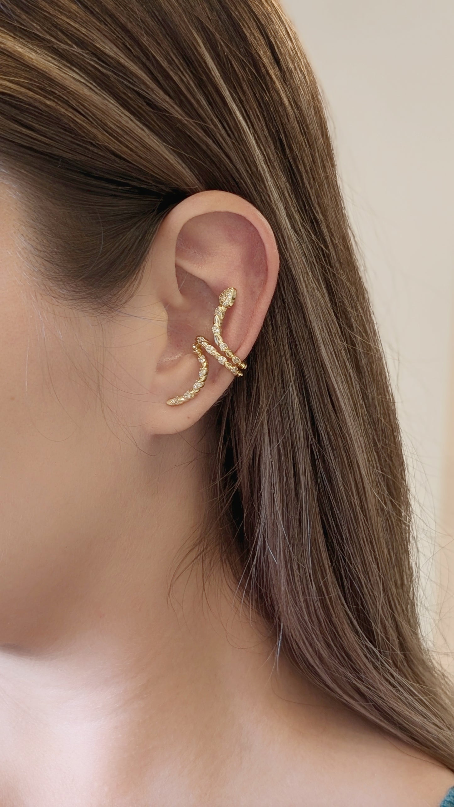 Earcuff Serpiente